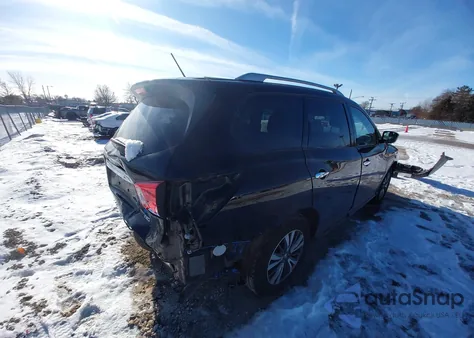 2017 Nissan Pathfinder S из США, поврежденный, VIN 5N1DR2MM4HC680250